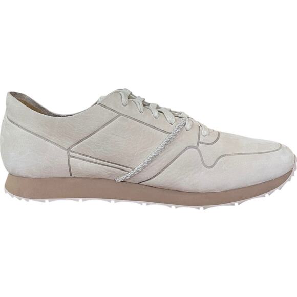 UGG Trigo Unlined Fashion Casual Shoes Sneakers in White Cap Suede Men's 10 - Picture 2 of 9